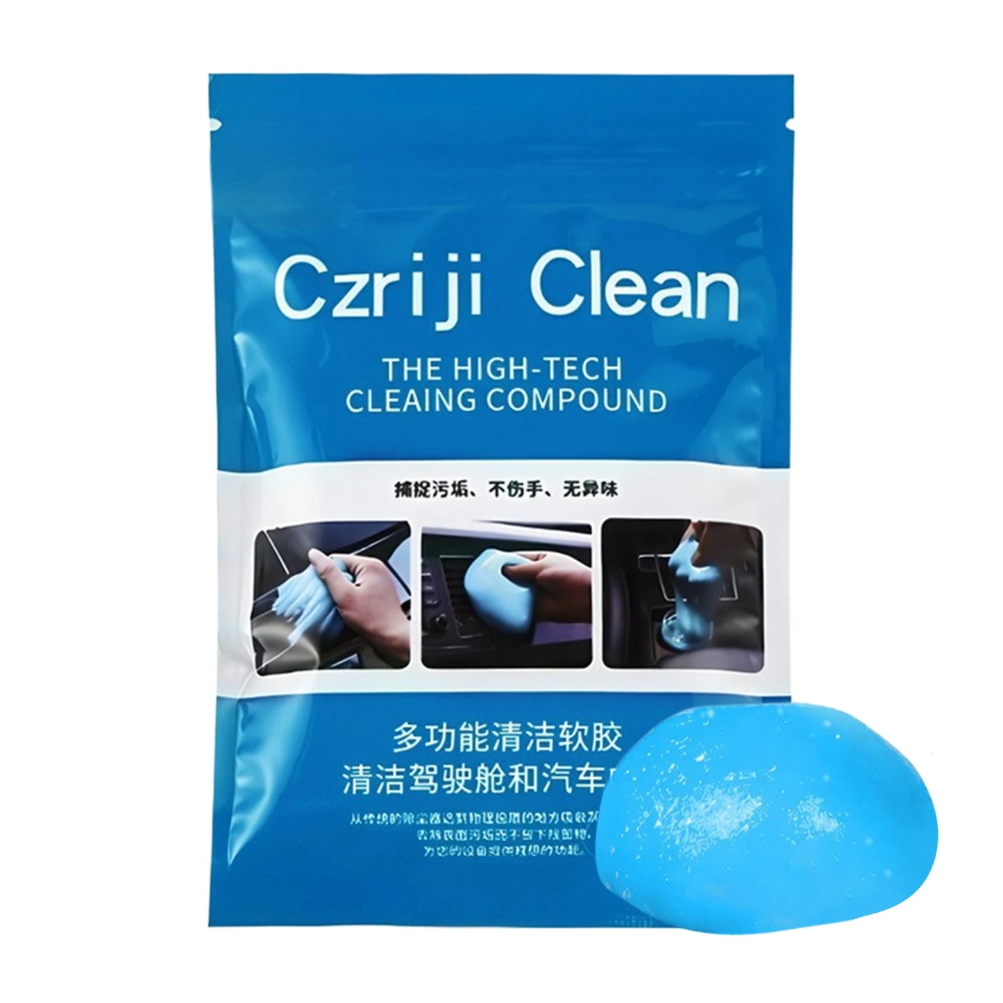 Super Dust Clean Clay Dust Keyboard Cleaner Slime Toys 160g Car Cleaning Gel Mud Putty Kit For Laptop Cleanser Glue Cars Part