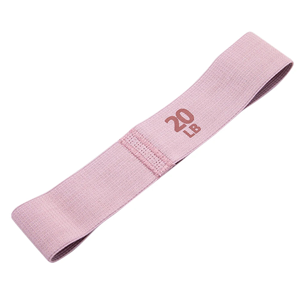 Hip Resistance Bands Anti-Slip Stretch Fitness Strips Portable Glute Thigh Elastic Bands for Home Workout