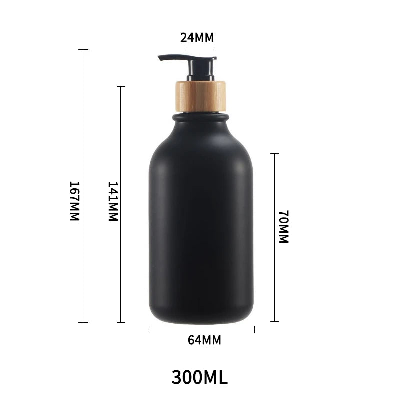 300/500ml Soap Dispenser for Bathroom Large Capacity Shower Shampoo Bottle Refillable Gel Bottle Lotion Liquid Storage Container