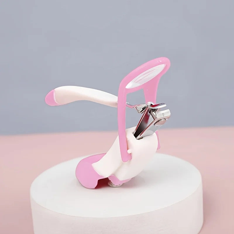 Baby Nail Clipper with Magnifying Lens, Efficient Baby Care Tool Nail Trimmer -Perfect for Newborn Infant