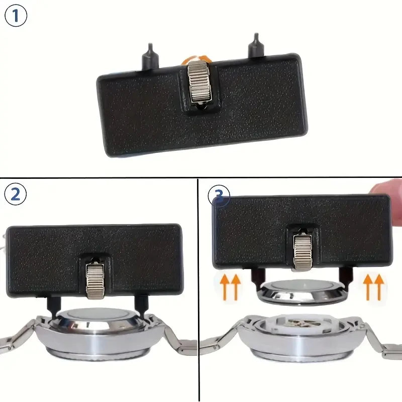 18 Luxury Professional Watch Repair Kits, Including Bottom Openers, Hammers, Spring Bars, And Watch Repair Adjustment Boxes