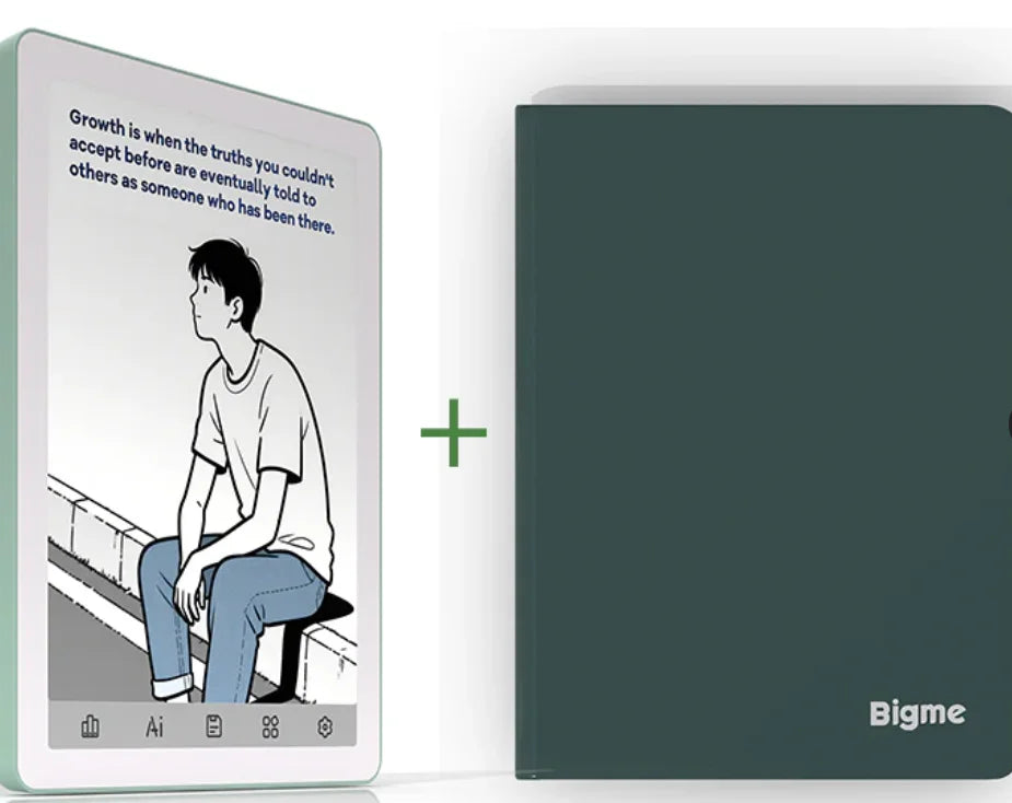 Bigme 6'' electronic book B6, color e-ink ebook reader, 300PPI, 4GB+64GB, Android14 with google play system, ereader tablet