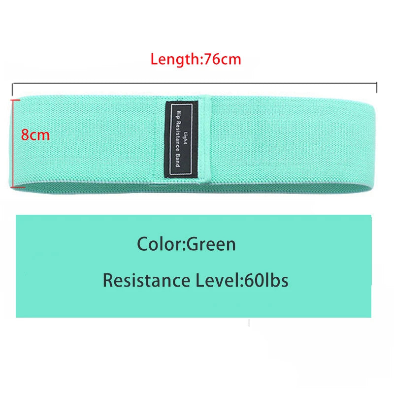 Yoga Fitness Resistance Band Buttocks Expansion Fitness Rubber Band Elastic Expander Suitable For Home Exercise Sport Equipment