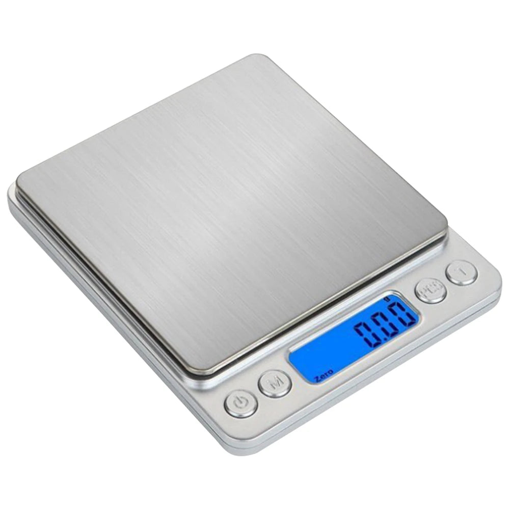 2kg/3kg/500g Small Digital Food Scale Accurate Weighting Multifunction Kitchen Scale Jewelry Lab Carat Powder Scale for Home Use