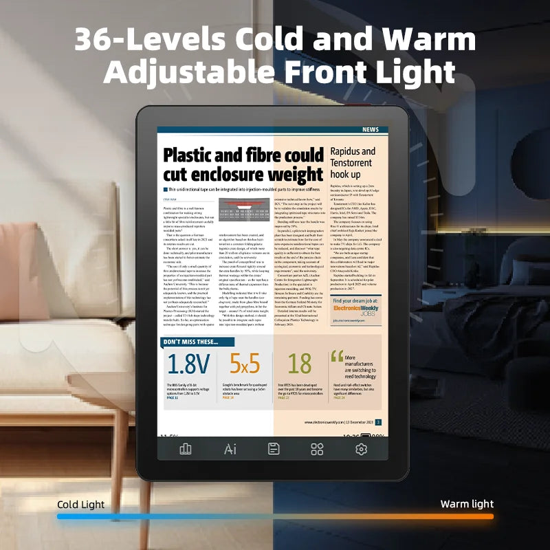 Bigme 6'' electronic book B6, color e-ink ebook reader, 300PPI, 4GB+64GB, Android14 with google play system, ereader tablet