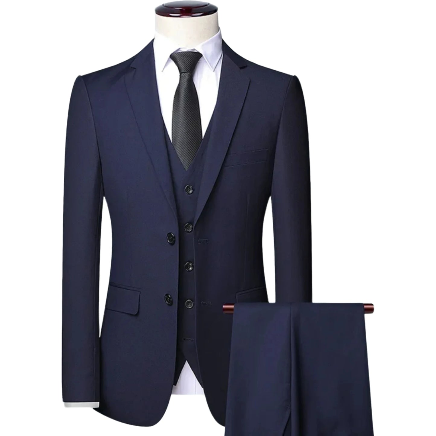 Tuxedo Suits for Men High-quality Slim Jackets Man Clothing Sale 3 Pieces Blazer Vest and Pants Set Men's Suit for Wedding