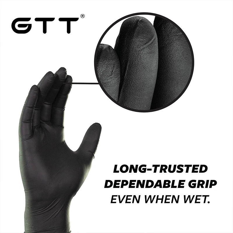 100pcs Disposable Nitrile Gloves Suitable For Home Use Latex Free Suitable For Lab Tattoo Kitchen And Food Contact Thick Durable