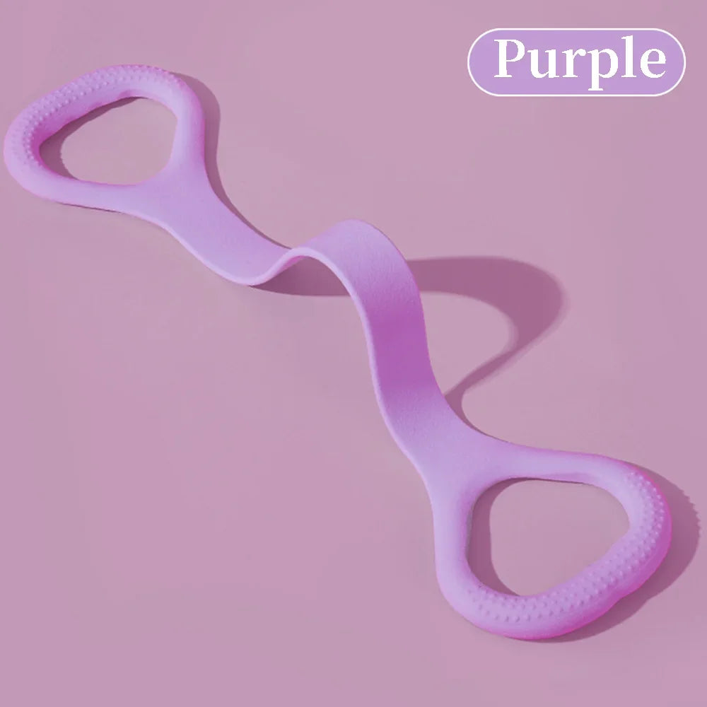 Arm Back Shoulder Exercise Elastic Training Band Yoga Pilates Physical Therapy Equipment Fitness Workout Resistance Band