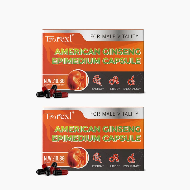 Powerful High Purity Epimedium Supplements Natural Organic Manhood Erection Pill Improve Performance and Increase Size