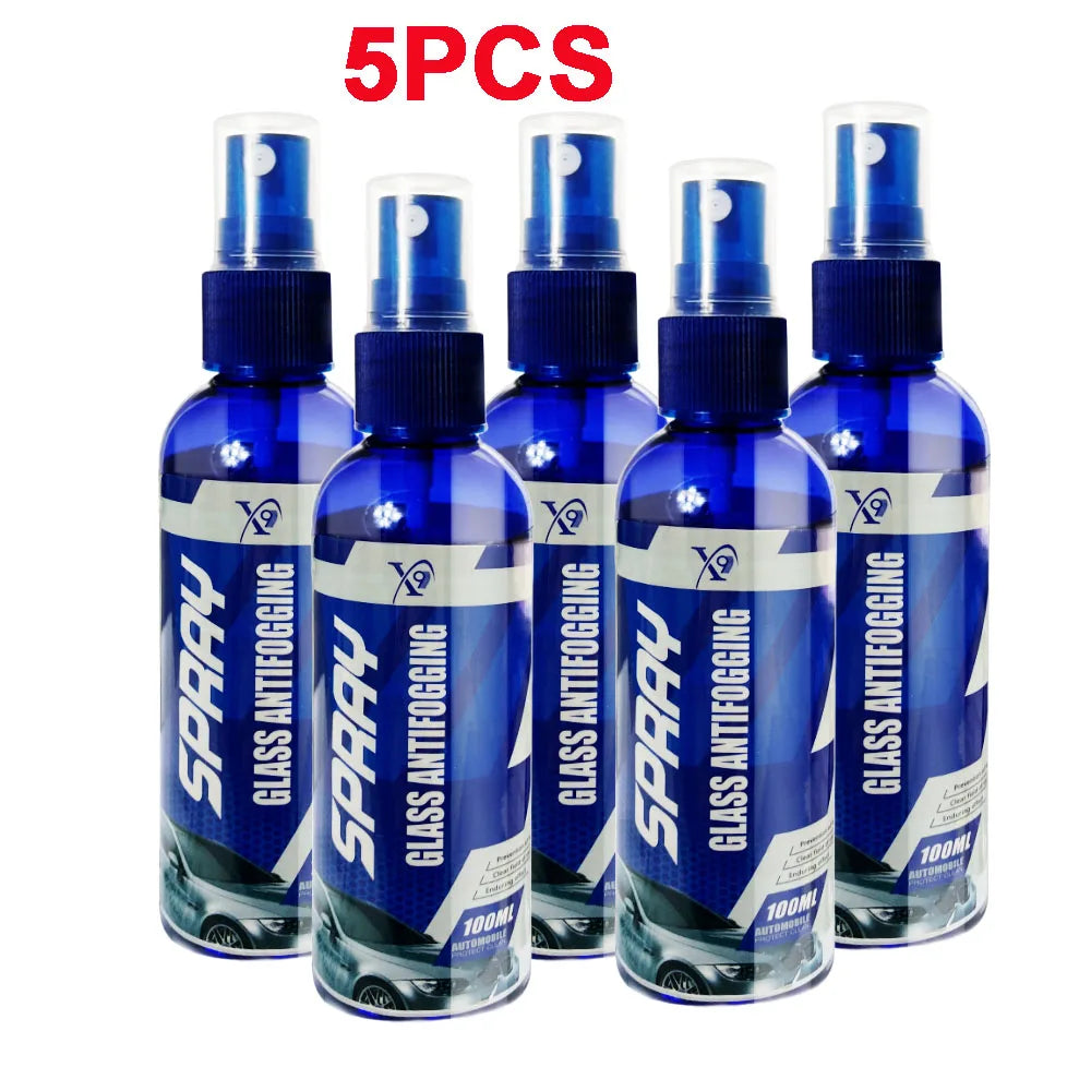 1/2/3/4/5PCS Anti-Fog Car Defogger Glass Cleaner Spray For Automotive Interior Glass  anti fog spray