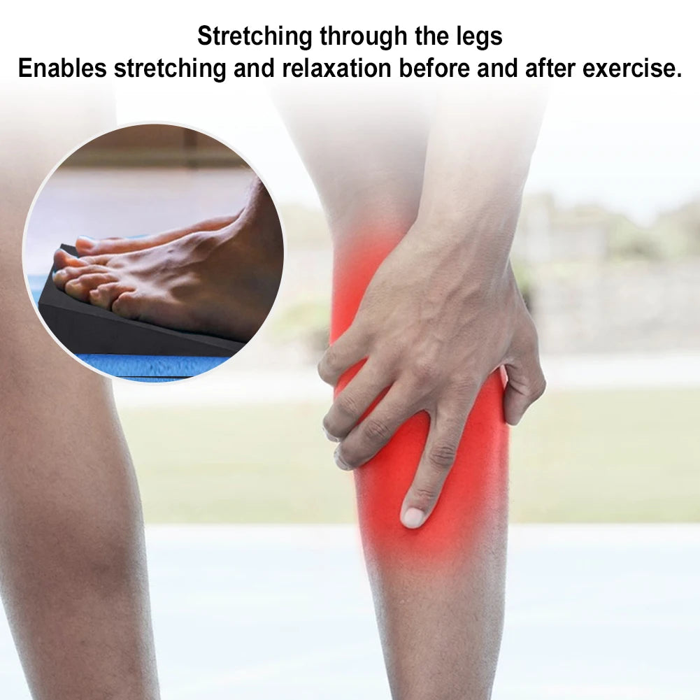 Yoga Wedge Blocks Squat Wedge Block Multi-Functional Yoga Stretch Slant Board Calf Stretcher for Sports Fitness