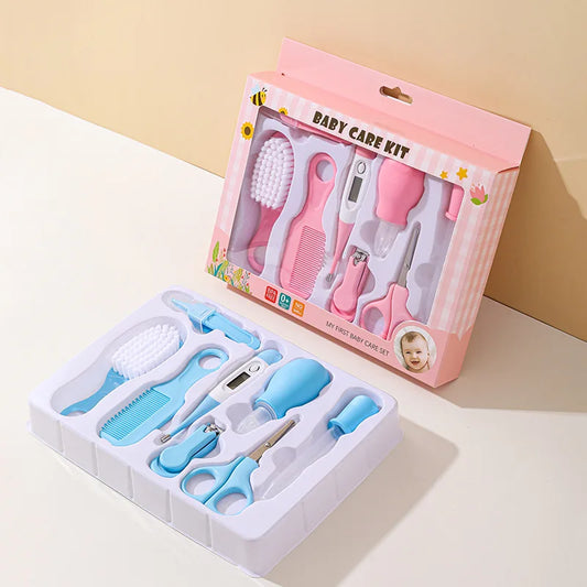 4/8pcs Newborn Baby Nail Scissor Baby Nail Care Tool Kid Safe Portable Nail Clipper Trimmer Tweezer with Box