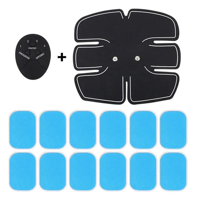 Smart EMS Muscle Stimulator Fitness Trainer Abdominal Training Electric Weight Loss Body Slimming Massager ABS Fitness Exercise